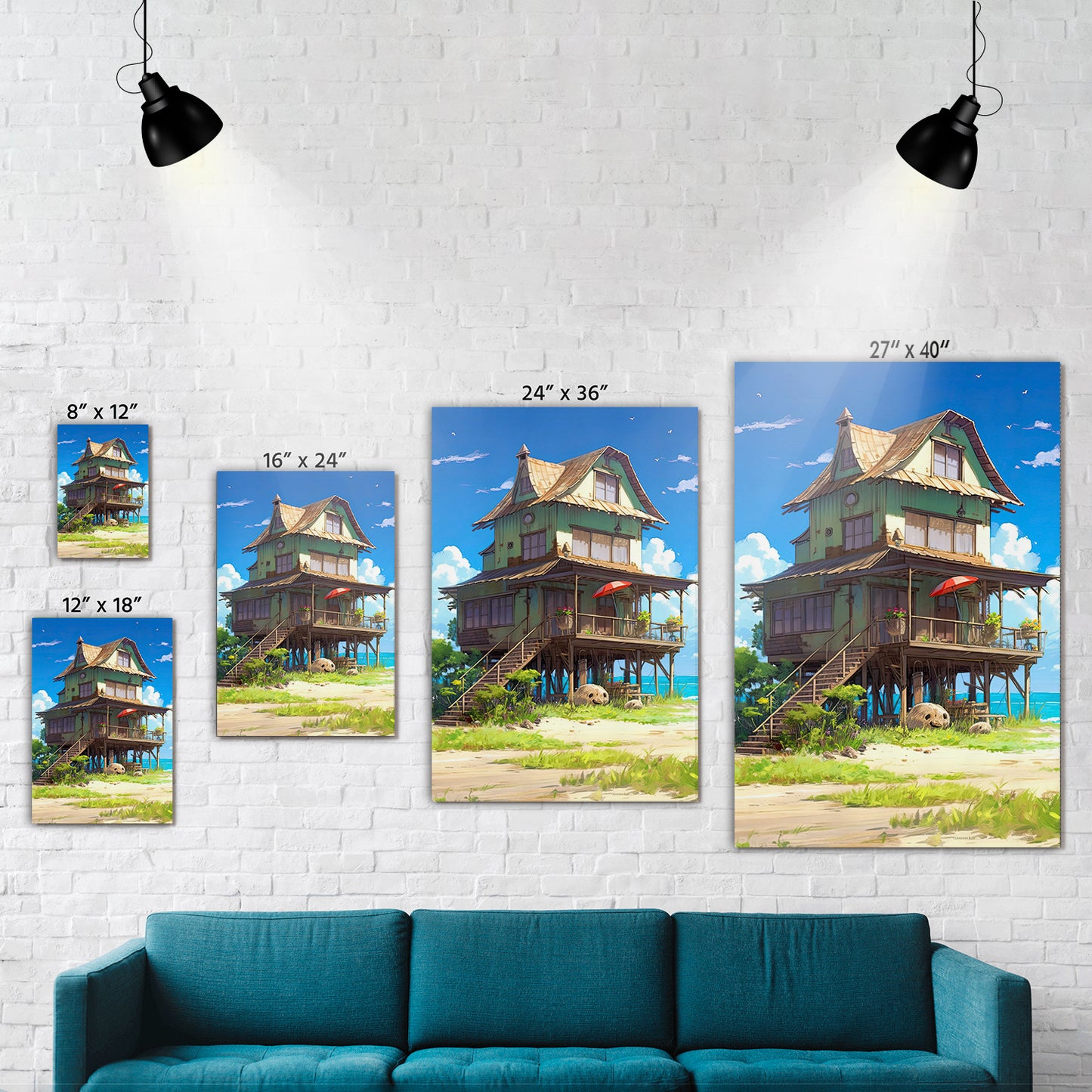 Relaxing House Style Poster