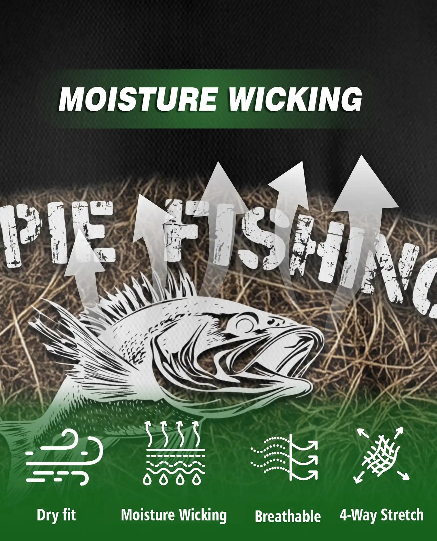 Crappie Fishing 3D Polo Shirt for Men – Lake Cabin Angler Gift | Azhobbyshop