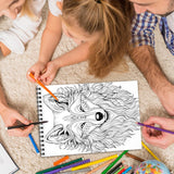 Amazing Dogs Spiral Bound Coloring Book, Lovable Dog Illustrations for a Heartwarming Experience, Great for Dog Lovers and Animal Art Enthusiasts