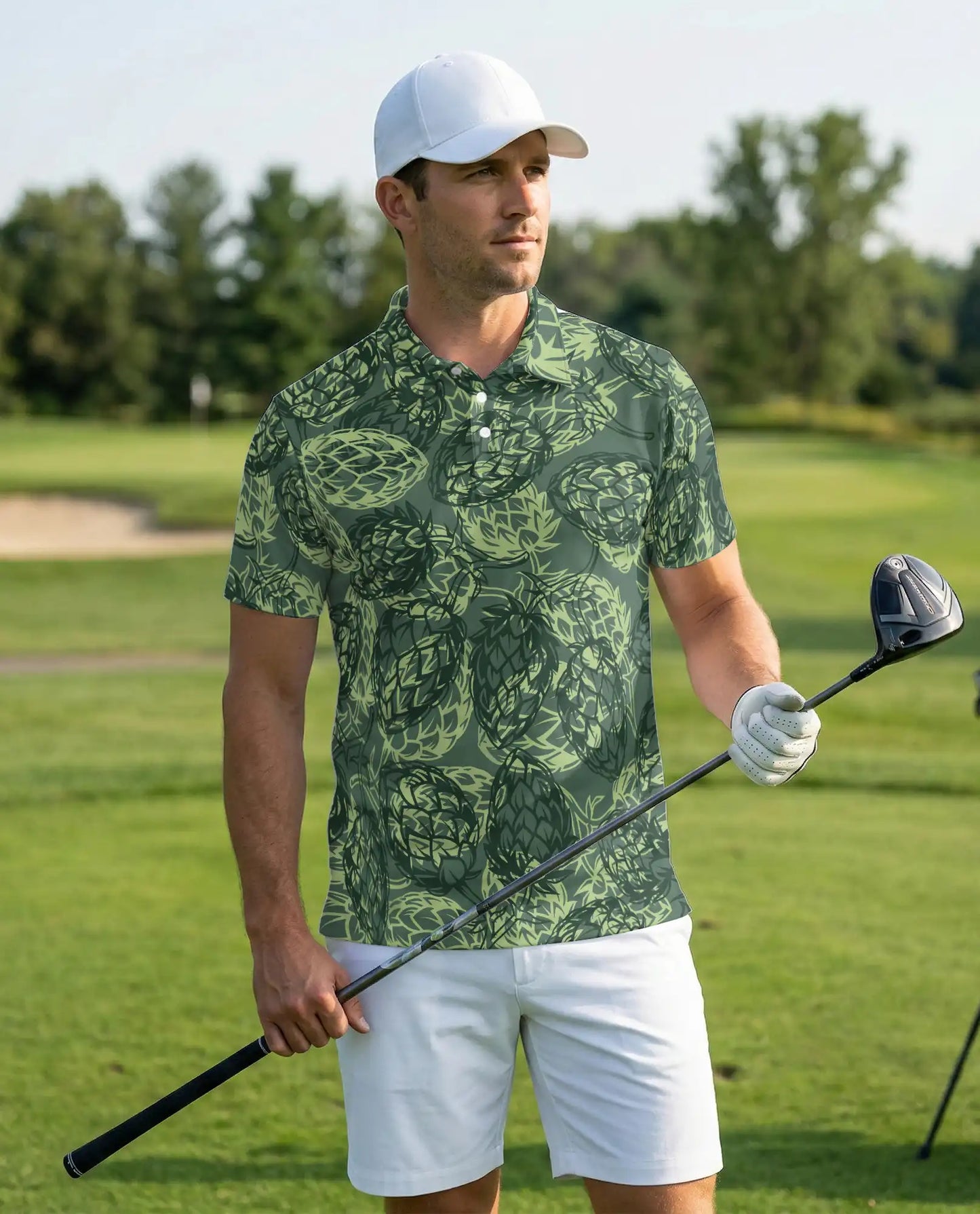 Hops Beer Polo Shirt -Craft Beer Lover Brewery Style | Azhobbyshop