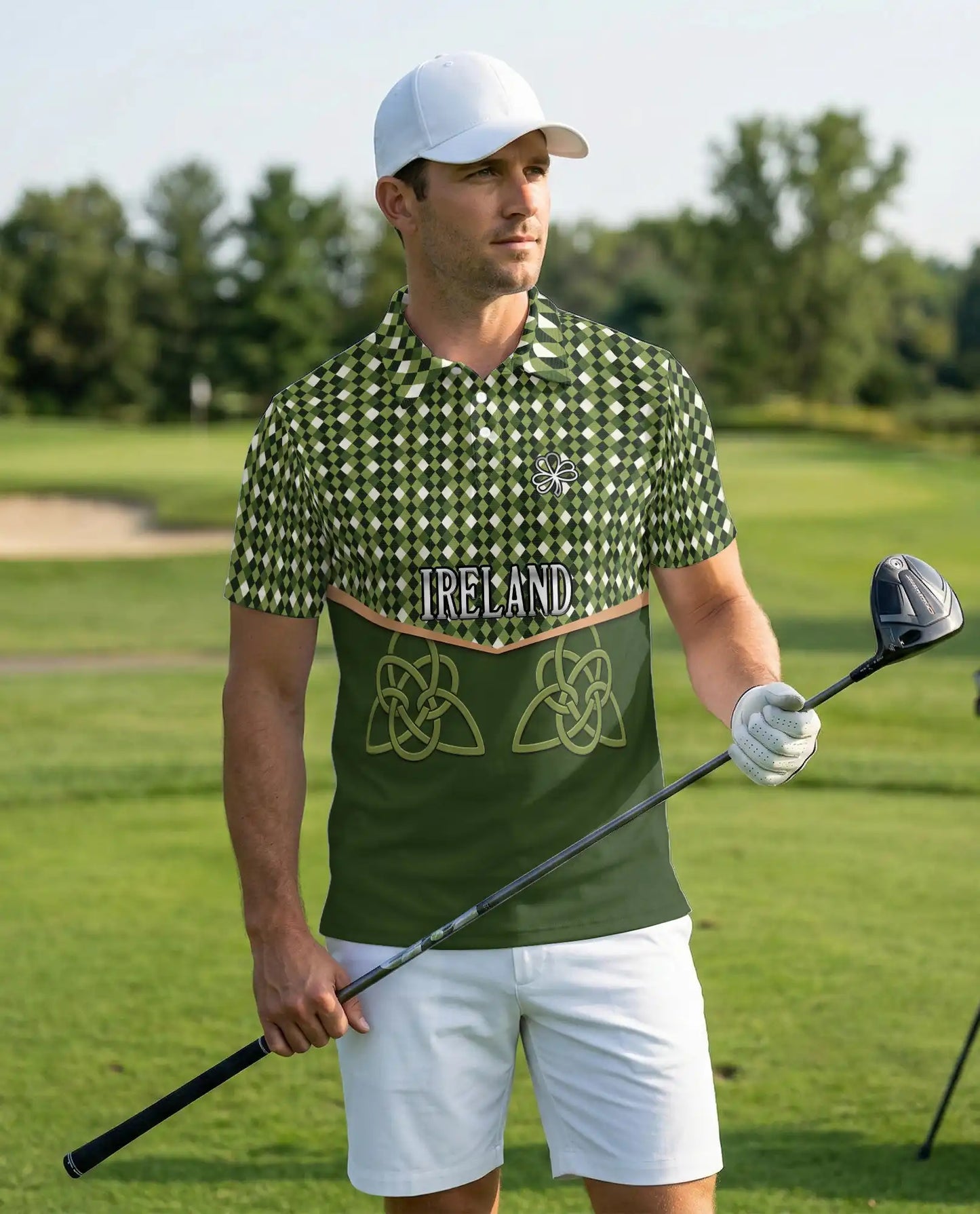 Ireland Polo Shirt – Celtic Knot Irish Pride Style | Azhobbyshop