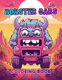 Monster Cars 30 Pages Printable Coloring Book