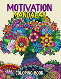 Motivation Mandalas 30 Pages Printable Coloring Book