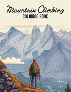 Mountain Climbing 30 Pages Printable Coloring Book