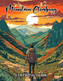 Mountain Climbing 30 Pages Printable Coloring Book