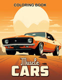 Muscle Cars 30 Pages Printable Coloring Book