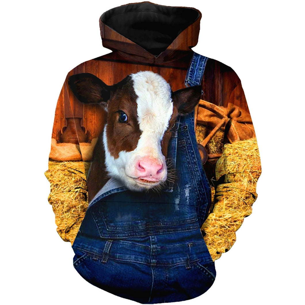 Farmer Gifts Cow Gifts Unisex Hoodie Labour Day Gifts