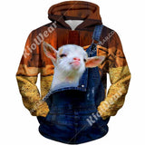 Farmer Gifts Baby Goat Unisex Hoodie Labour Day Gifts