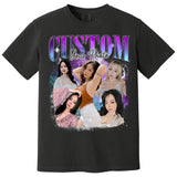 Custom Girlfriend T-Shirt, Personalized Photo Shirt