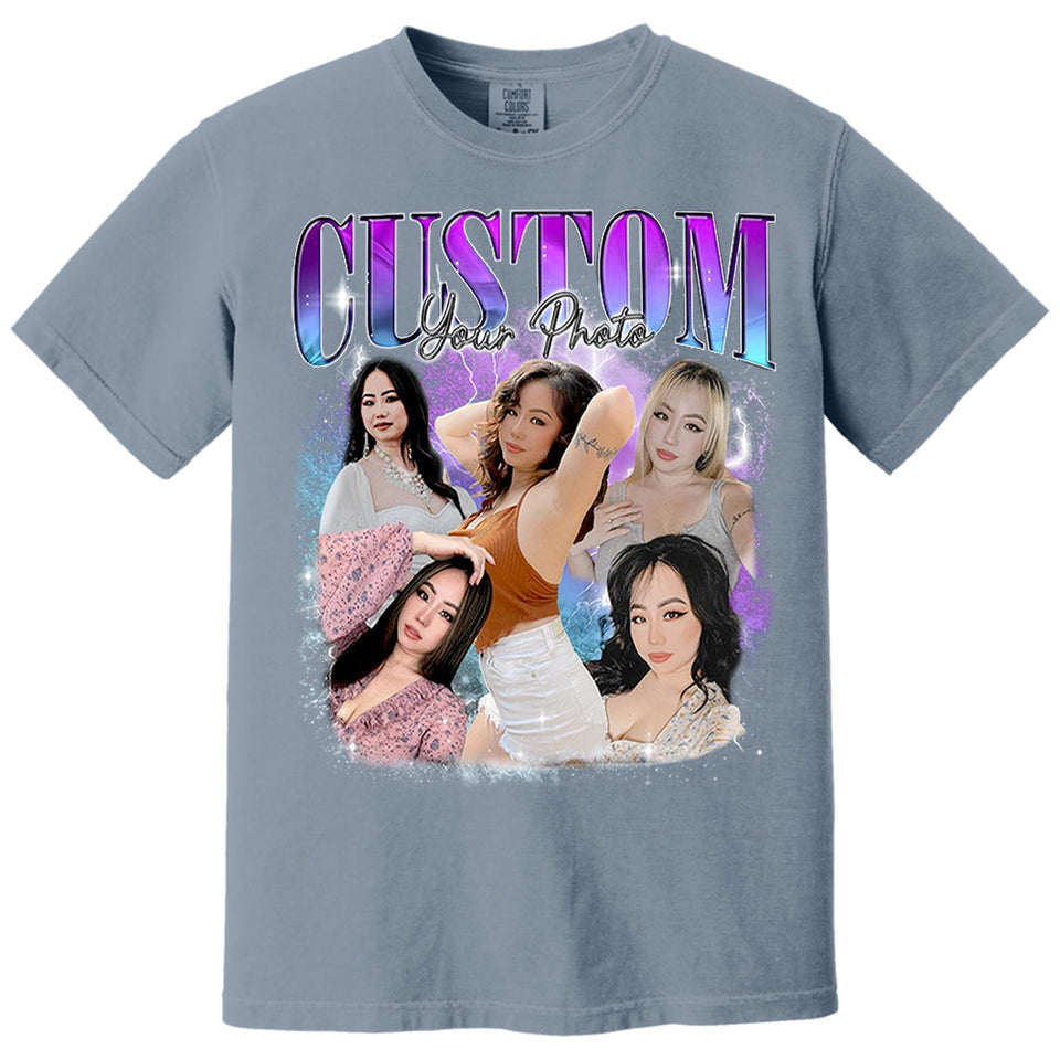Custom Girlfriend T-Shirt, Personalized Photo Shirt