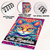 Netecom Cats Mandala Coloring Pages for Adults