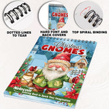 Netecom Christmas Gnomes Coloring Pages for Adults and Kids