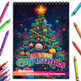 Netecom Colorful Christmas Coloring Book for Adult