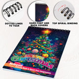 Netecom Colorful Christmas Coloring Pages for Adult