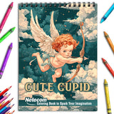 Netecom Cute Cupid Coloring Book for Adults