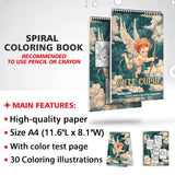 Netecom Cute Cupid Coloring Sheets for Adults