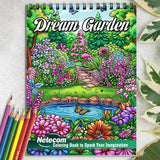 Netecom Dream Garden Coloring Book for Adults