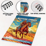 Netecom Western Cowboy Coloring Pages for Adults