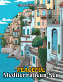 Peaceful Mediterranean Sea 30 Pages Printable Coloring Book