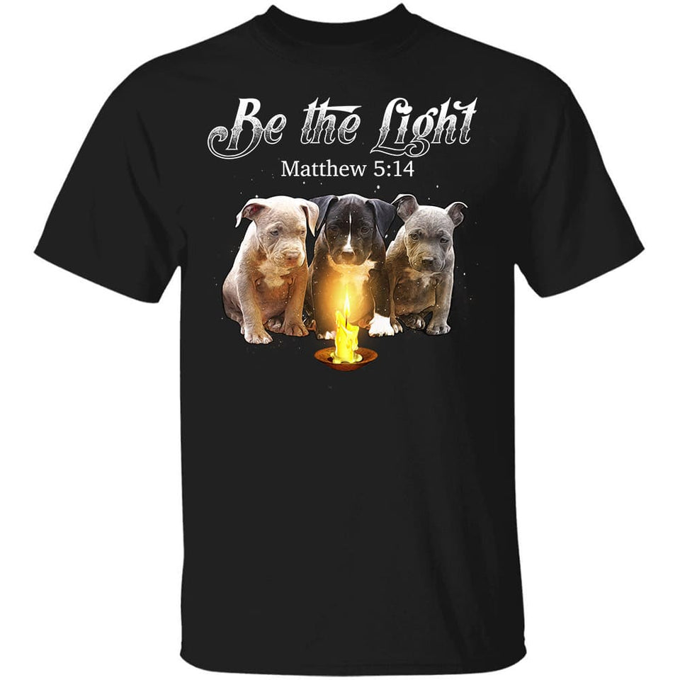 Pit bull - Be the light - Dog Apparel