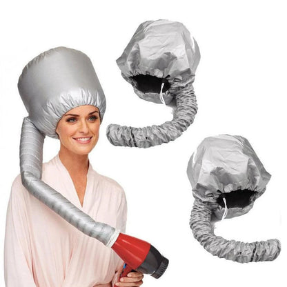 1/2Pcs Portable Soft Hair Drying Cap Bonnet Hood Hat Womens Blow Dryer Home hairdressing Salon Supply Adjustable Accessory