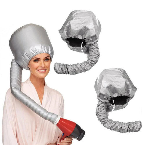 1/2Pcs Portable Soft Hair Drying Cap Bonnet Hood Hat Womens Blow Dryer Home hairdressing Salon Supply Adjustable Accessory