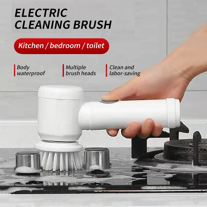 Hand-held Wireless Cleaning Brush Kitchen Household dishwashing Brush Multifunctional Brush