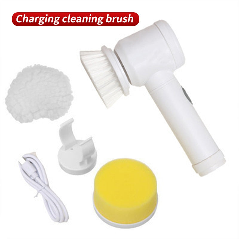 Hand-held Wireless Cleaning Brush Kitchen Household dishwashing Brush Multifunctional Brush