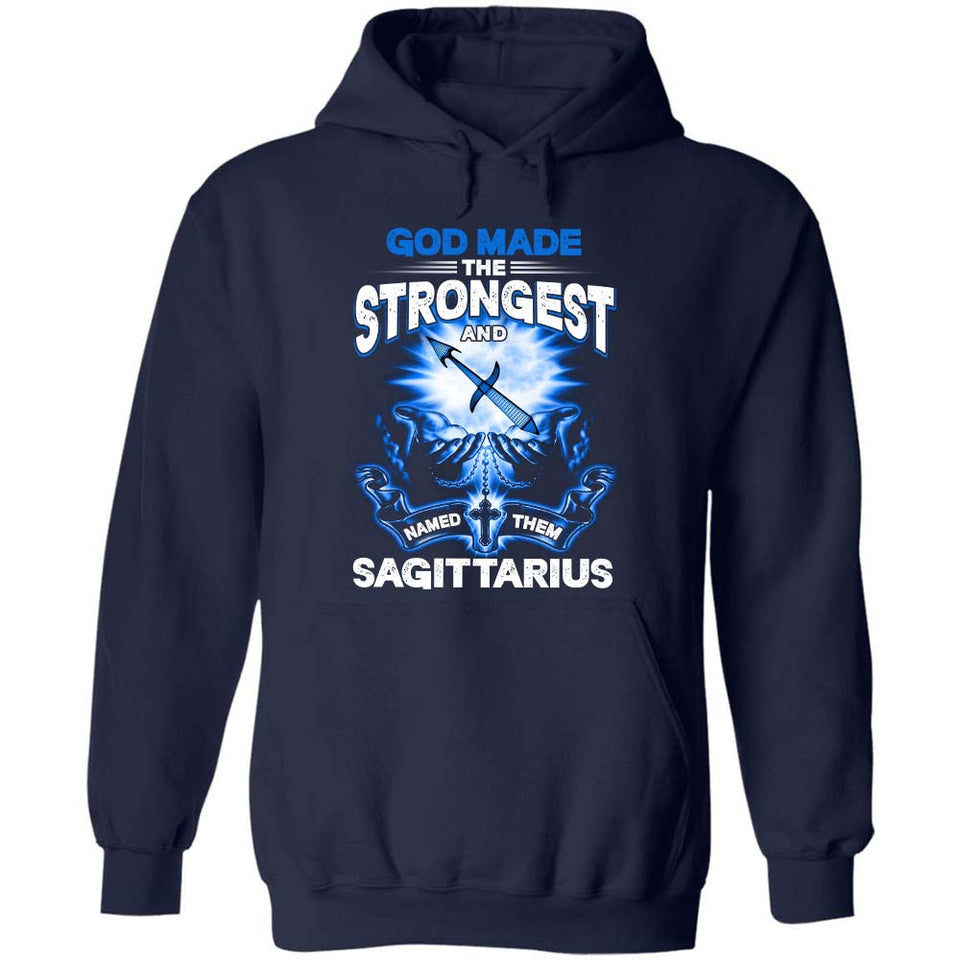 God made the strongest and named them Sagittarius - Jesus, Zodiac signs Apparel