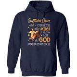 Sagittarius Queen, Even in the midst of my storm I see God working it out for me - Jesus, Zodiac signs Apparel