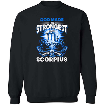 God made the strongest and named them Scorpius - Jesus, Zodiac signs Apparel