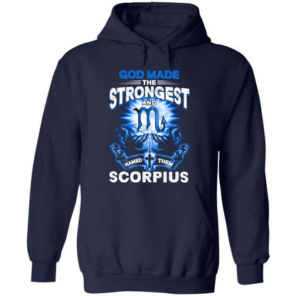 God made the strongest and named them Scorpius - Jesus, Zodiac signs Apparel