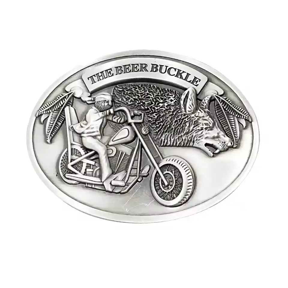 Beer Belt Buckle, Hands-Free Beer Can Holder