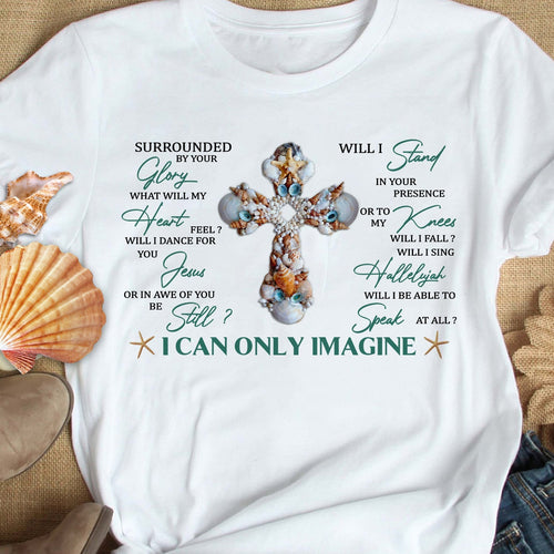 Seashell cross, I can only imagine - Jesus Apparel