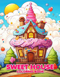 Sweet House 30 Pages Printable Coloring Book