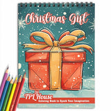 TPLHOUSE Christmas Gift Coloring Book for Adults