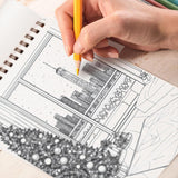 TPLHOUSE Christmas Interiors Coloring Book Spiral Bound for Adults
