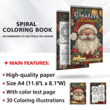 TPLHOUSE Creative Christmas Coloring Sheets for Adult