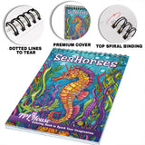 TPLHOUSE Seahorse Coloring Pages for Adults