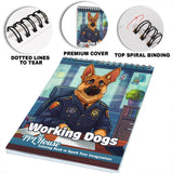 TPLHOUSE Working Dogs Coloring Pages for Adults