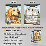 TSPVOTUS Dog in Cars Coloring Sheets for Adult