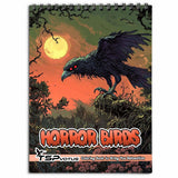 TSPVOTUS Horror Birds Coloring Book for Adult