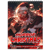 TSPVOTUS Horror Christmas Coloring Book for Adult