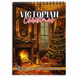 TSPVOTUS Victorian Christmas Coloring Book for Adult