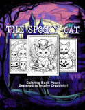 The Spooky Cat 30 Pages Printable Coloring Book