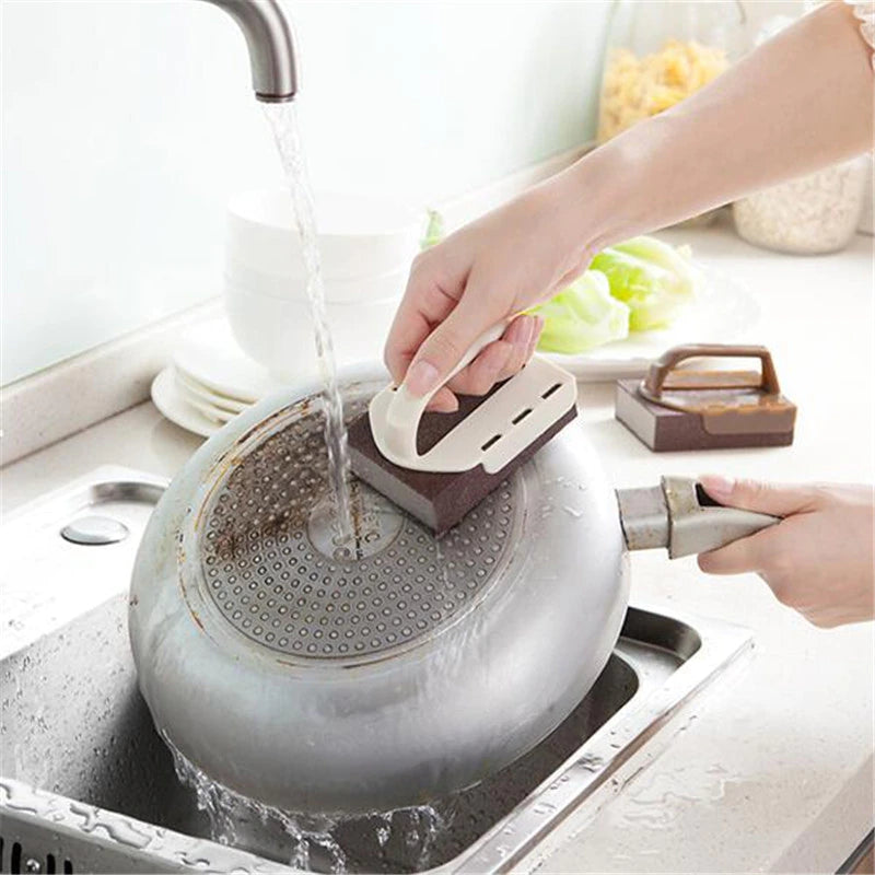 Magic Sponge Nano Eraser Rust Remover Brush Dish Pot Cleaning Emery Descaling Clean Rub Pots Kitchen Tools Gadgets Accessories