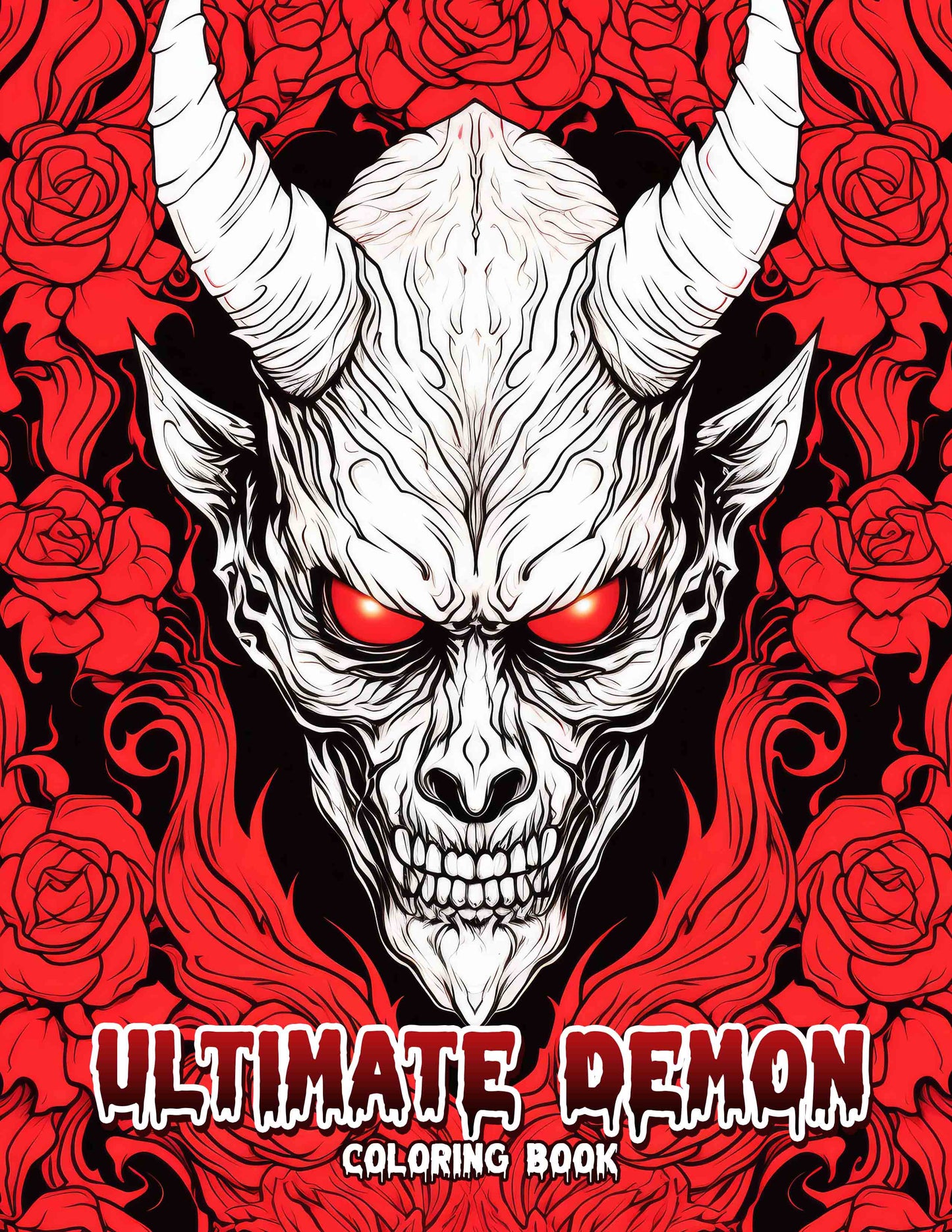 Ultimate Demon 30 Pages Printable Coloring Book