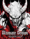 Ultimate Demon 30 Pages Printable Coloring Book