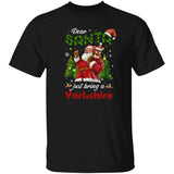 Dear Santa just bring a Yorkshire - Santa Claus, Yorkshire, Christmas Apparel