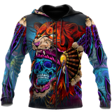 Unisex Hoodie All Over Print Skull Gifts Lion Skull Over Printed Unisex Hoodie
